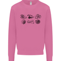 Fossil Set Palaeontologist Palaeontology Mens Sweatshirt Jumper Azalea