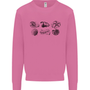 Fossil Set Palaeontologist Palaeontology Mens Sweatshirt Jumper Azalea