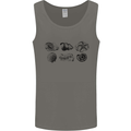 Fossil Set Palaeontologist Palaeontology Mens Vest Tank Top Charcoal