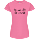 Fossil Set Palaeontologist Palaeontology Womens Petite Cut T-Shirt Azalea