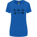 Fossil Set Palaeontologist Palaeontology Womens Wider Cut T-Shirt Royal Blue