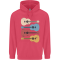 Four Ukulele Guitars Childrens Kids Hoodie Heliconia