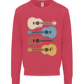 Four Ukulele Guitars Kids Sweatshirt Jumper Heliconia