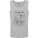 Fox Anatomy Mens Vest Tank Top Sports Grey