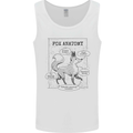 Fox Anatomy Mens Vest Tank Top White