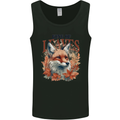 Fox King of Leaves Mens Vest Tank Top Black