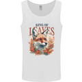 Fox King of Leaves Mens Vest Tank Top White