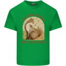 Fox Welcome Winter and Lazy Days Kids T-Shirt Childrens Irish Green