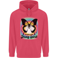 Fragile Skin Strong Spirit Butterfly Childrens Kids Hoodie Heliconia