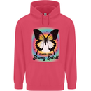 Fragile Skin Strong Spirit Butterfly Childrens Kids Hoodie Heliconia