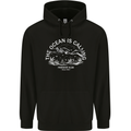 Freediving Funny Skull Scuba Diving Diver Childrens Kids Hoodie Black