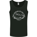 Freediving Funny Skull Scuba Diving Diver Mens Vest Tank Top Black