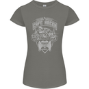 Freedom Wheels Cafe Racer Biker Motorcycle Womens Petite Cut T-Shirt