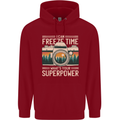 Freeze Time Photographer Photography Childrens Kids Hoodie Red