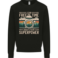 Freeze Time Photographer Photography Kids Sweatshirt Jumper Black