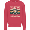 Freeze Time Photographer Photography Kids Sweatshirt Jumper Heliconia