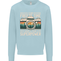 Freeze Time Photographer Photography Kids Sweatshirt Jumper Light Blue