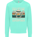 Freeze Time Photographer Photography Kids Sweatshirt Jumper Peppermint