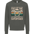 Freeze Time Photographer Photography Kids Sweatshirt Jumper Storm Grey
