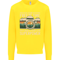 Freeze Time Photographer Photography Kids Sweatshirt Jumper Yellow