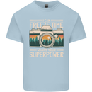 Freeze Time Photographer Photography Kids T-Shirt Childrens Light Blue