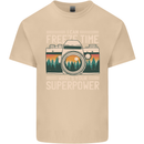 Freeze Time Photographer Photography Mens Cotton T-Shirt Tee Top Sand