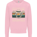 Freeze Time Photographer Photography Mens Sweatshirt Jumper Light Pink