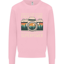 Freeze Time Photographer Photography Mens Sweatshirt Jumper Light Pink