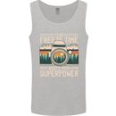 Freeze Time Photographer Photography Mens Vest Tank Top Sports Grey