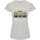 Freeze Time Photographer Photography Womens Petite Cut T-Shirt Sports Grey