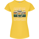 Freeze Time Photographer Photography Womens Petite Cut T-Shirt Yellow