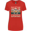 Freeze Time Photographer Photography Womens Wider Cut T-Shirt Red