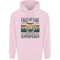 Freeze Time Photography Photographer Childrens Kids Hoodie Light Pink