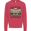 Freeze Time Photography Photographer Kids Sweatshirt Jumper Heliconia