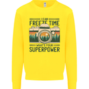 Freeze Time Photography Photographer Kids Sweatshirt Jumper Yellow