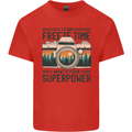 Freeze Time Photography Photographer Kids T-Shirt Childrens Red