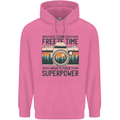 Freeze Time Photography Photographer Mens 80% Cotton Hoodie Azelea