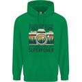 Freeze Time Photography Photographer Mens 80% Cotton Hoodie Irish Green