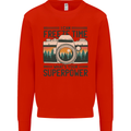 Freeze Time Photography Photographer Mens Sweatshirt Jumper Bright Red
