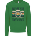 Freeze Time Photography Photographer Mens Sweatshirt Jumper Irish Green