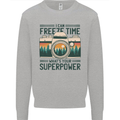 Freeze Time Photography Photographer Mens Sweatshirt Jumper Sports Grey