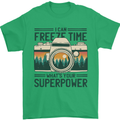 Freeze Time Photography Photographer Mens T-Shirt 100% Cotton Irish Green