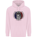 French Bodybuilding Flag Gym Training France Childrens Kids Hoodie Light Pink