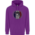 French Bodybuilding Flag Gym Training France Childrens Kids Hoodie Purple