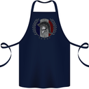 French Bodybuilding Flag Gym Training France Cotton Apron 100% Organic Navy Blue