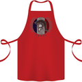 French Bodybuilding Flag Gym Training France Cotton Apron 100% Organic Red