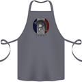 French Bodybuilding Flag Gym Training France Cotton Apron 100% Organic Steel