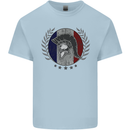 French Bodybuilding Flag Gym Training France Kids T-Shirt Childrens Light Blue