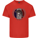 French Bodybuilding Flag Gym Training France Mens Cotton T-Shirt Tee Top Red