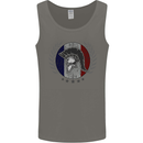 French Bodybuilding Flag Gym Training France Mens Vest Tank Top Charcoal